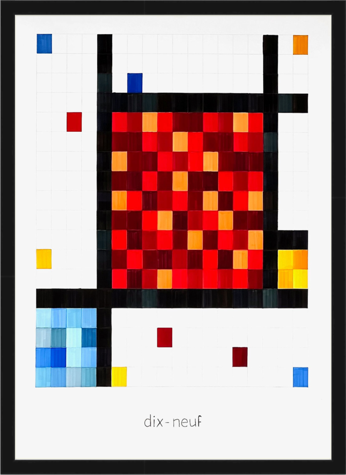#19 : Dix-neuf : Inspiration Mondrian