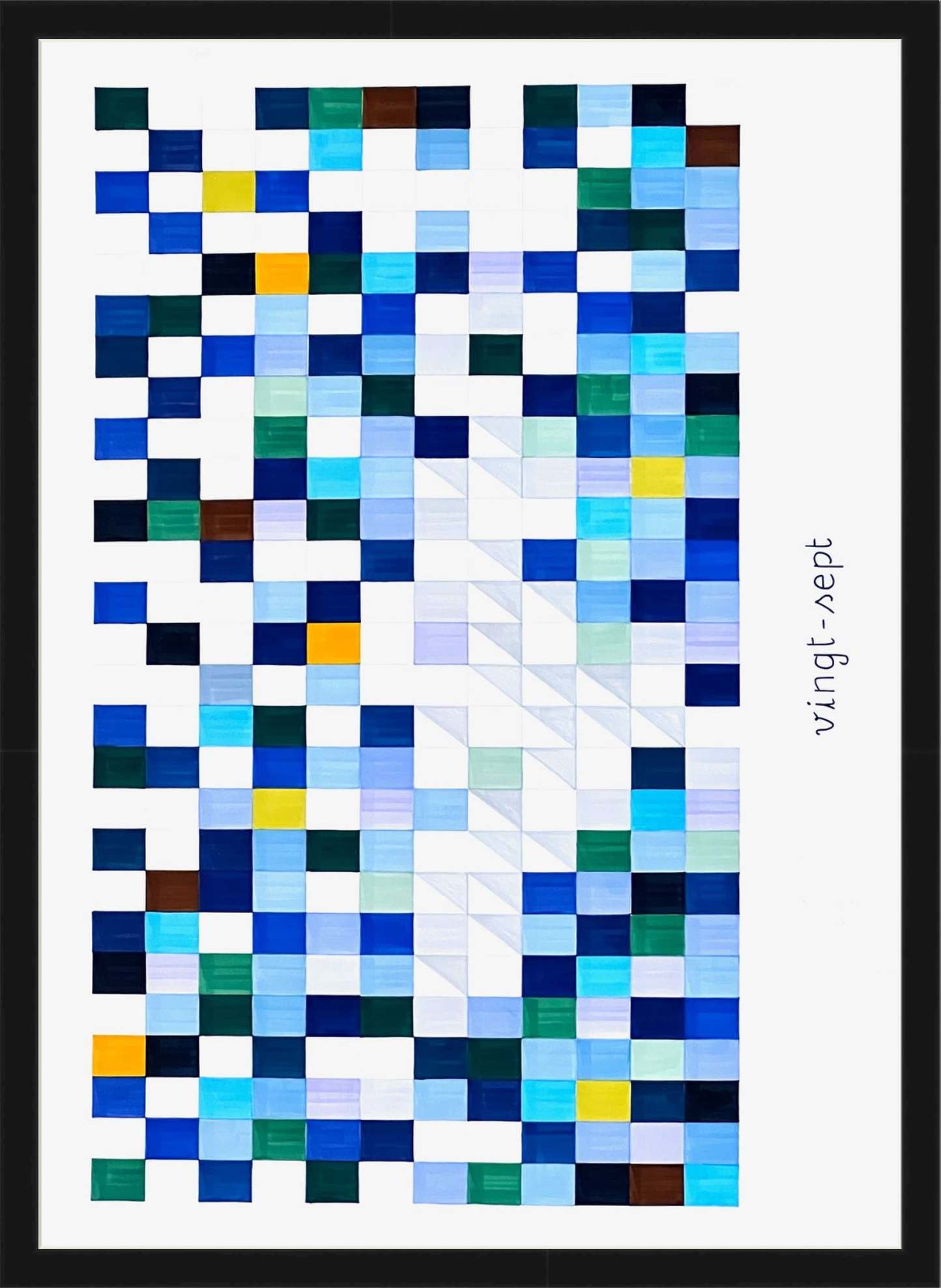 #27 : La paix et sa colombe et du bleu