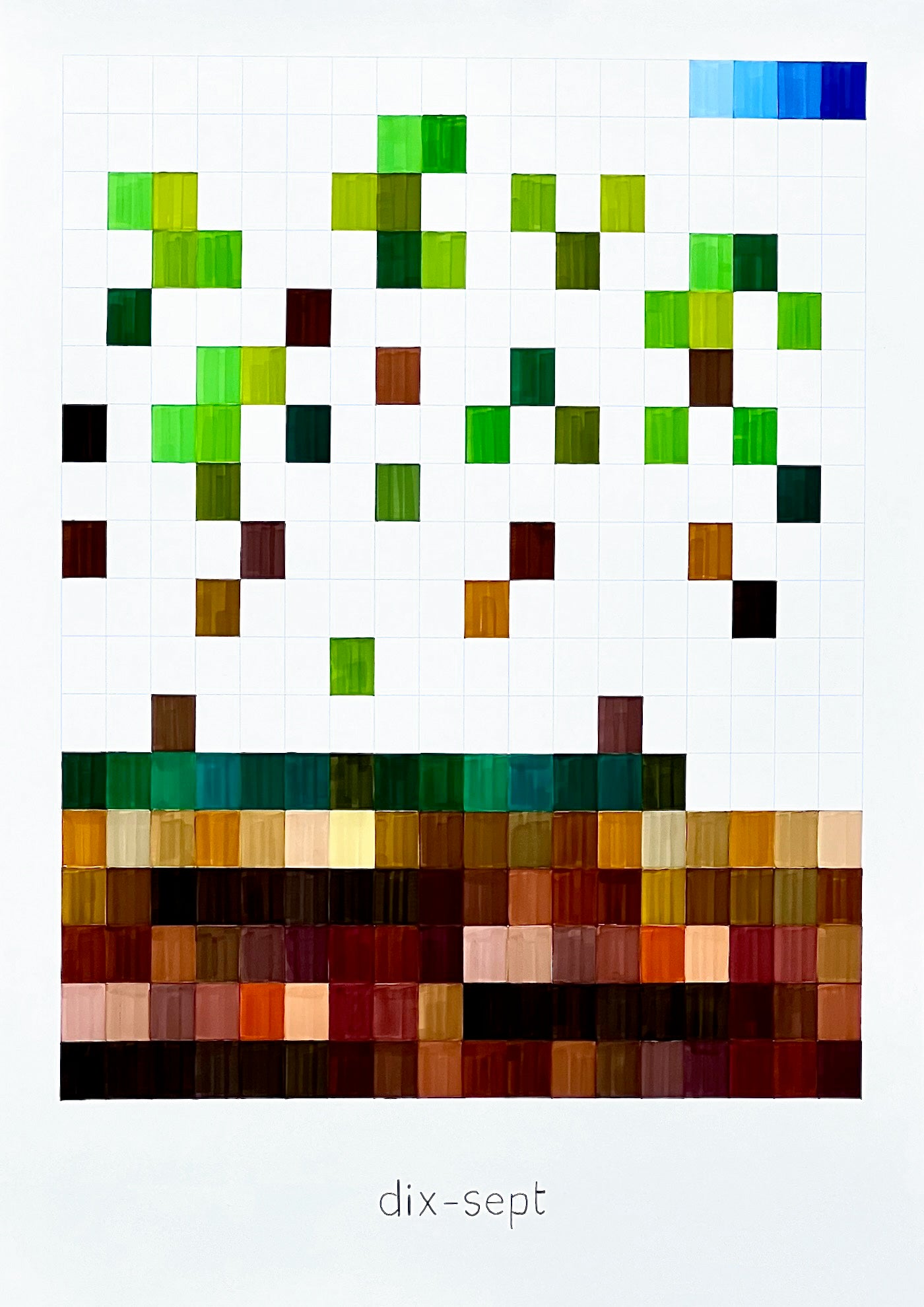 #17 : Dix-Sept : Vert, marron, nature