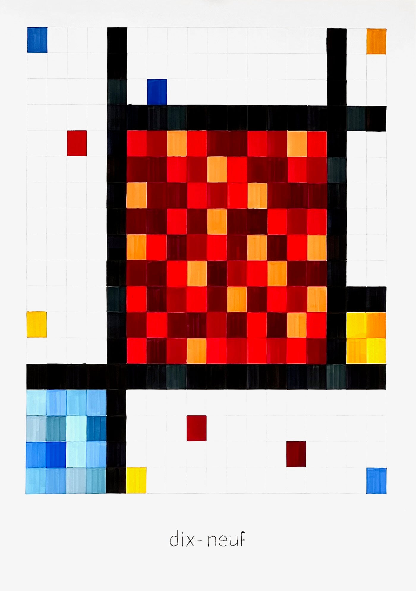 #19 : Dix-neuf : Inspiration Mondrian